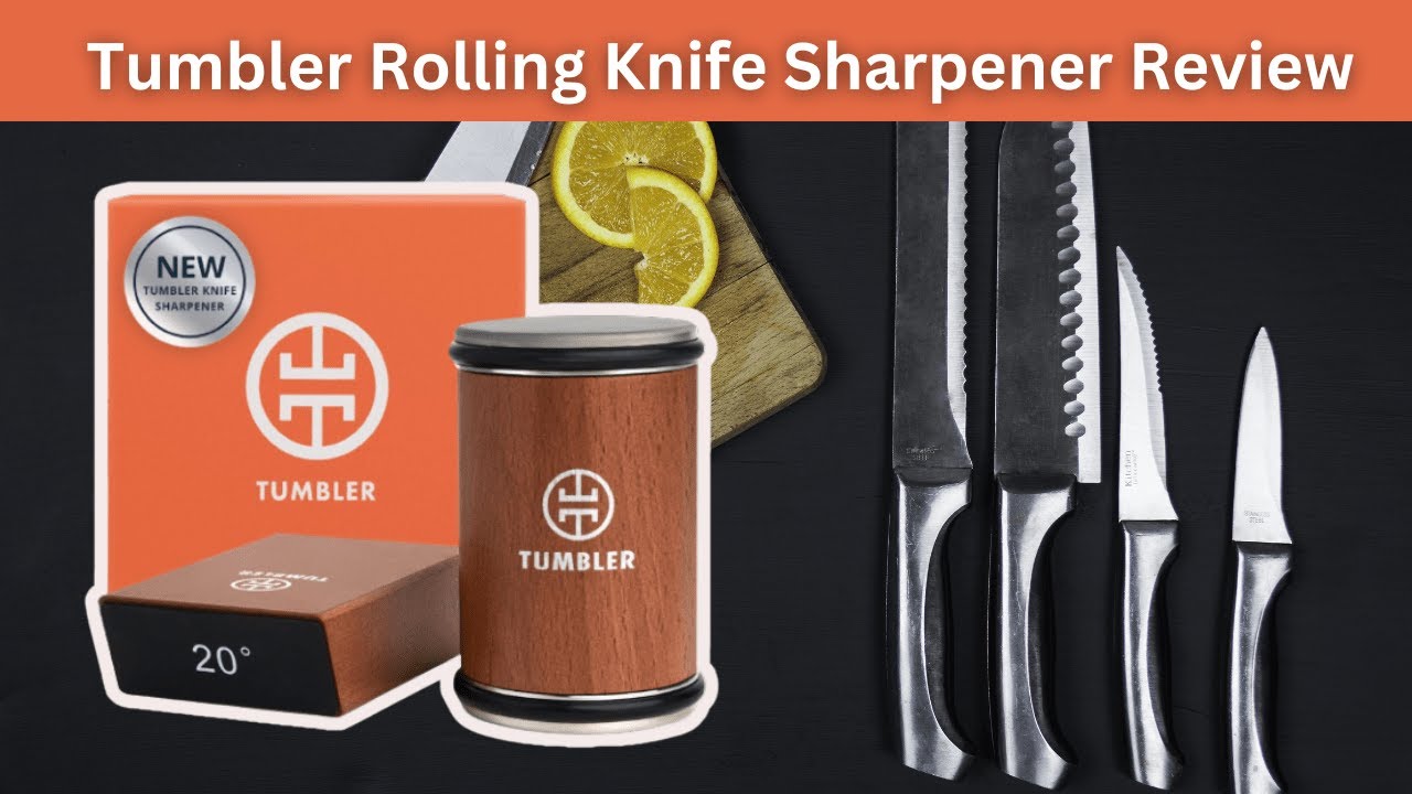 Tumbler Rolling Knife Sharpener Review: Unboxing and Demonstration