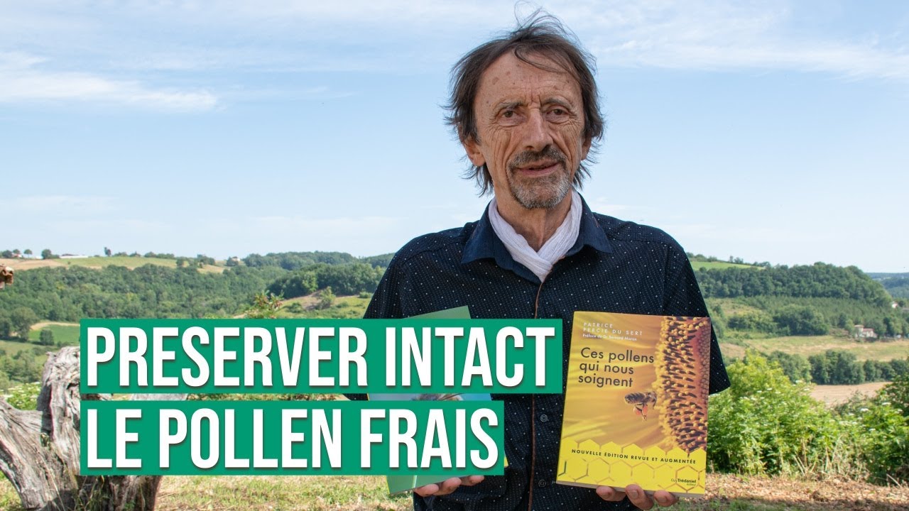 Mise au point du procédé de conservation du pollen frais