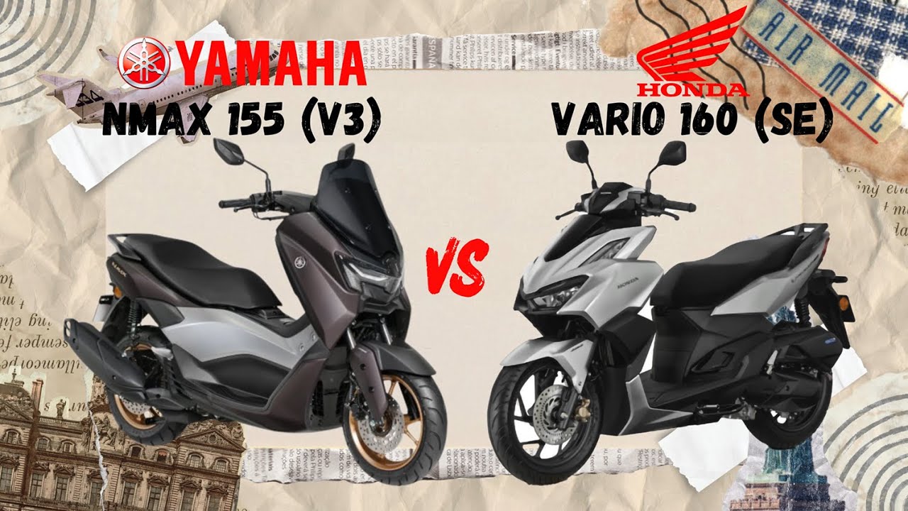 Yamaha NMAX 155 (V3) vs Honda Vario 160: Yang Mana Lebih Sesuai Dengan Anda