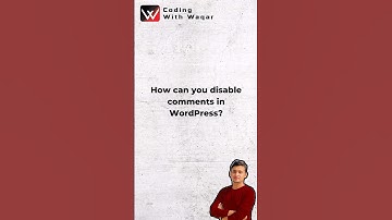How to disable comments in WordPress #wordpress #shorts #viral