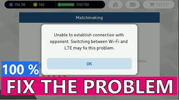 How to fix unable to establish connection between opponent in pes 2020 || How switch LTE to WIFI