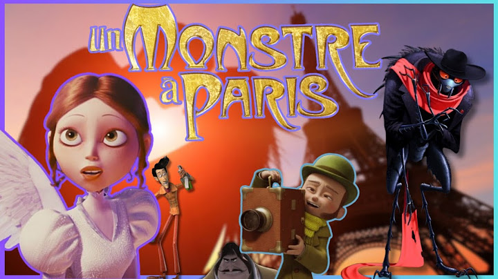 Le film oublié ! Un Monstre à Paris  -Critique de film#21-