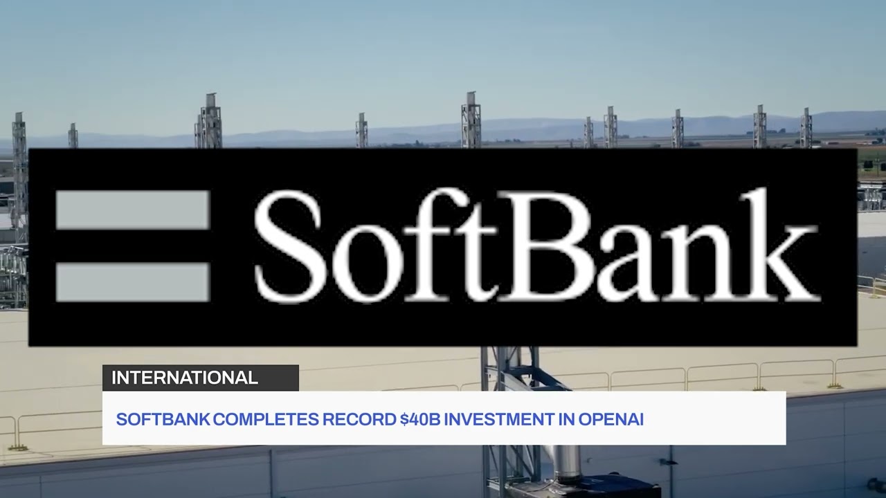 Image 1 for SoftBank completes $40B investment in OpenAI