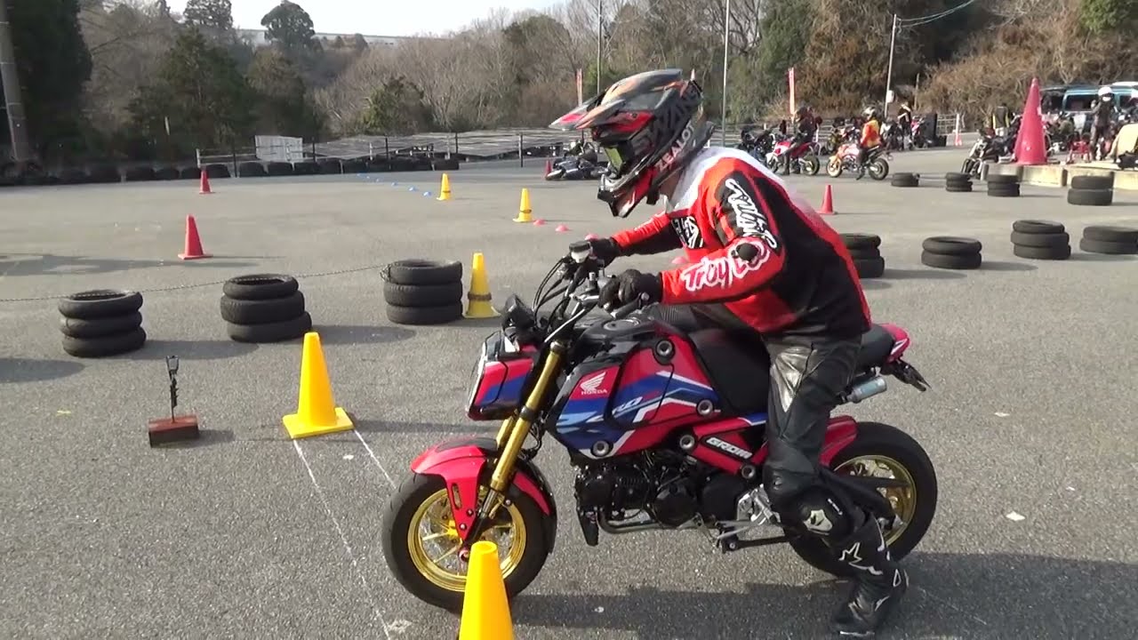 2026年2月15日 ミニカーナ大会 はしさん GROM 練習走行15:29