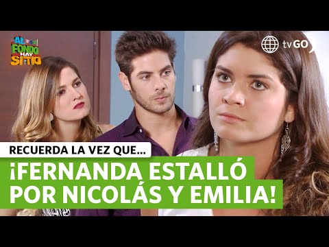 Al Fondo Hay Sitio 8 Fernanda Explodes When She Finds Nicolas Is Involved With Angel Episode 1423 