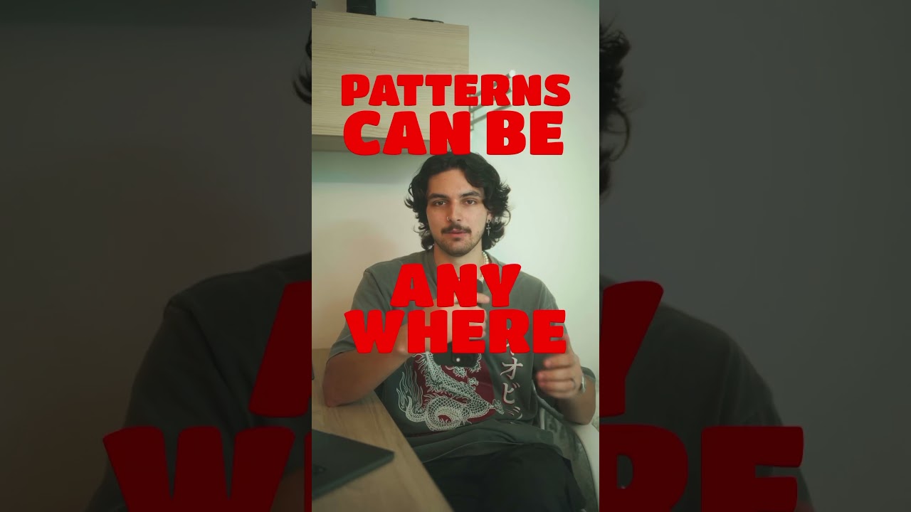 Patterns and symmetry are everywhere! 🌿🏙️