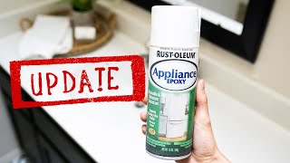 Rustoleum Countertop Transformation  DID IT LAST? (5 MONTH UPDATE) | DIY Bathroom Makeover