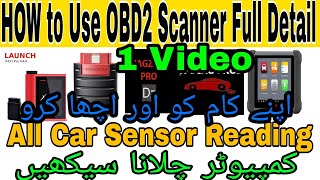 How To Use Obd2 Scanner Tool,Diagzon Softwear How To UseTool,Sensor Reading For All Cars,X431,Faisal screenshot 3
