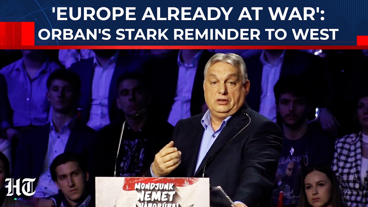 'Europe Is Already At War': Orban's Stark Reminder To West As EU Collects $800000000000 For Ukraine