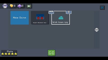 Game test 2 (pocket dev game) pencil point Games ™ (blob town rpg)