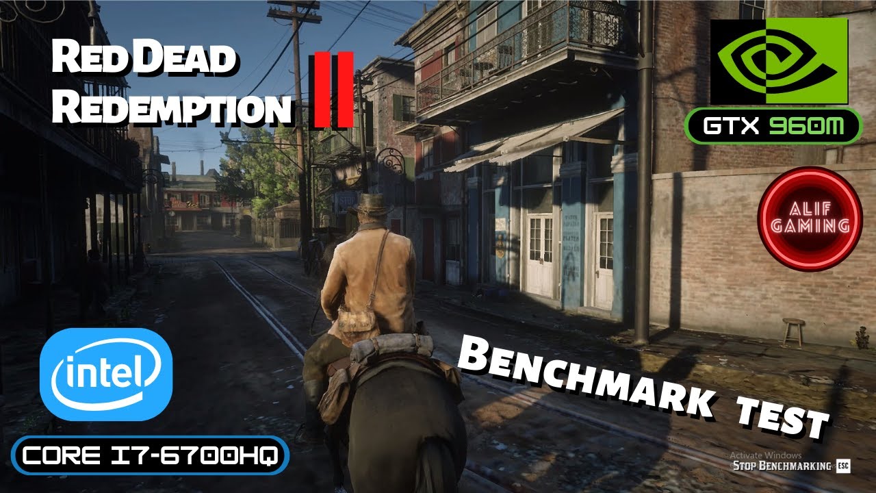 Benchmark test for Red Dead Redemption 2