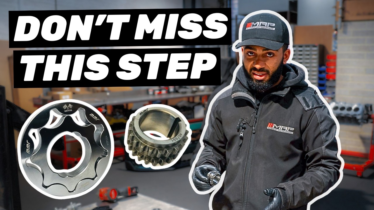 S550 MUSTANG OIL PUMP & CRANK GEARS IMPORTANT STEP! YouTube