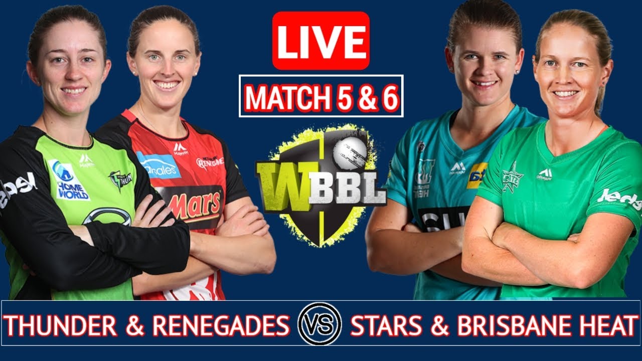WBBL Live: MS W vs ST W Live - BH W vs MR W Live - Women's Big Bash Live
