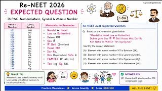 Tricks for re-NEET 2026 #reneet2026 #neet2026 #class11chemistry