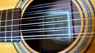 12 String Acoustic Installing a Fishman Matrix Affinity pickup system