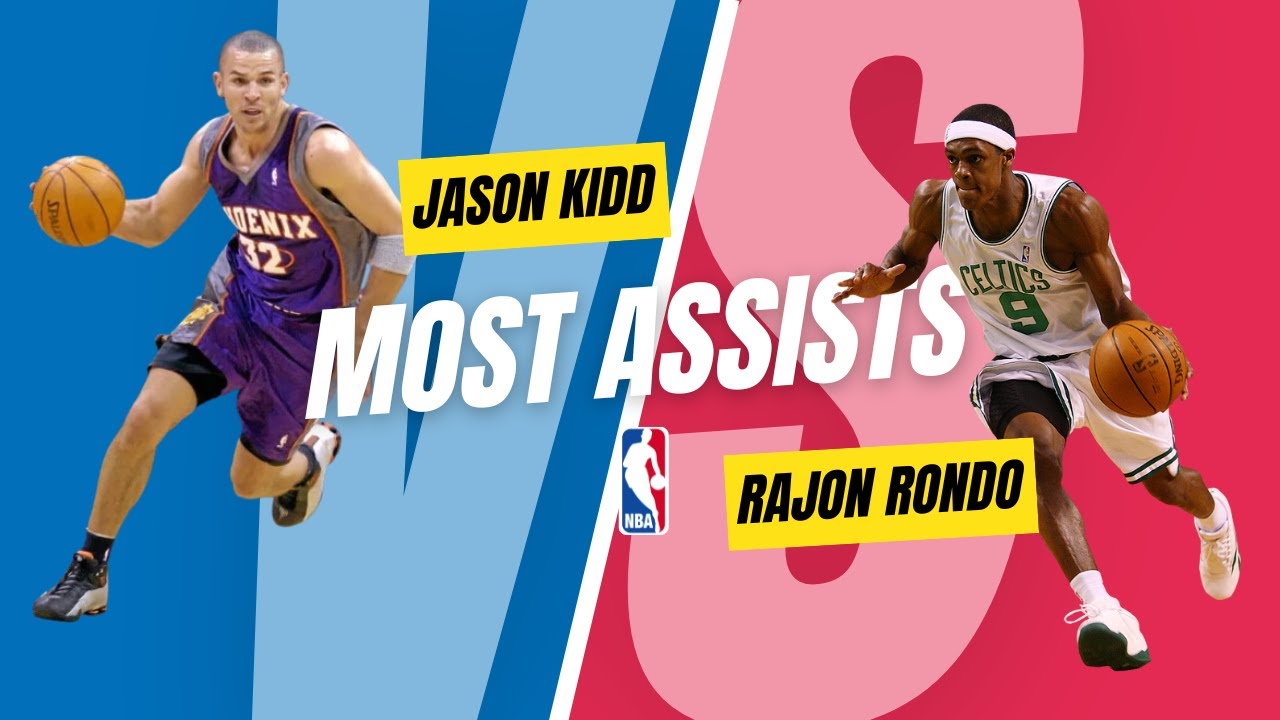 NBA | JASON KIDD VS RAJON RONDO | MOST ASSISTS | NBDAY #nba #jasonkidd ...