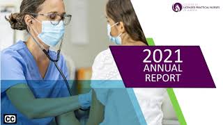 2021 Annual Report | College of Licensed Practical Nurses of Alberta