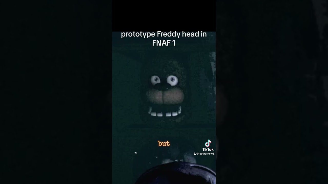 Prototype Freddy head in FNAF 1 #fnaf #fivenightsatfreddys