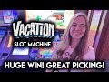 MY BIGGEST WIN on Vacation Slot Machine!! Top Notch ...