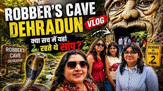 Robber’s Cave Dehradun Vlog 🐍 क्या सच में यहां रहते थे सांप? 🐍😱 #hontedvideo #travel #explore 