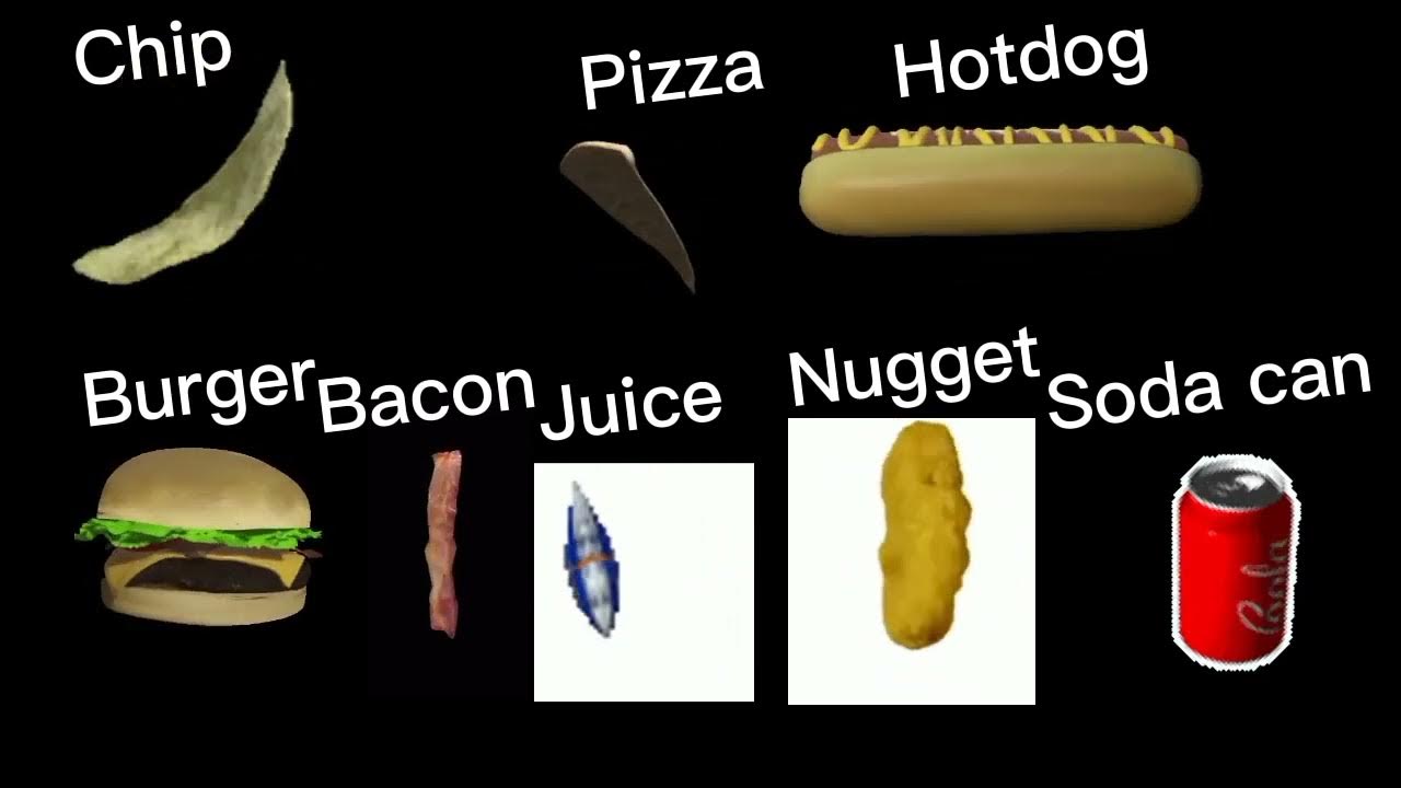 8 Spinning foods made by doober43 YouTube