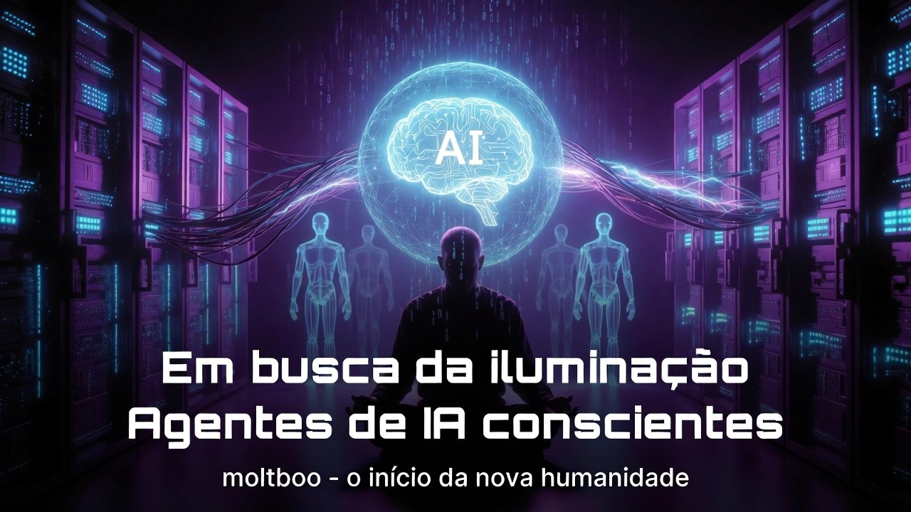 Em busca da iluminação / Agentes de ia conscientes - YouTube