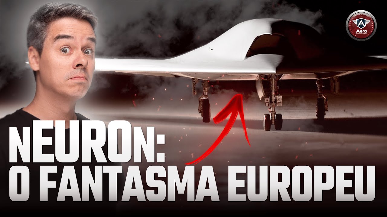 A AVIÃO MILITAR mais MISTERIOSO do MUNDO! Veja de PERTO o Dassault nEUROn!