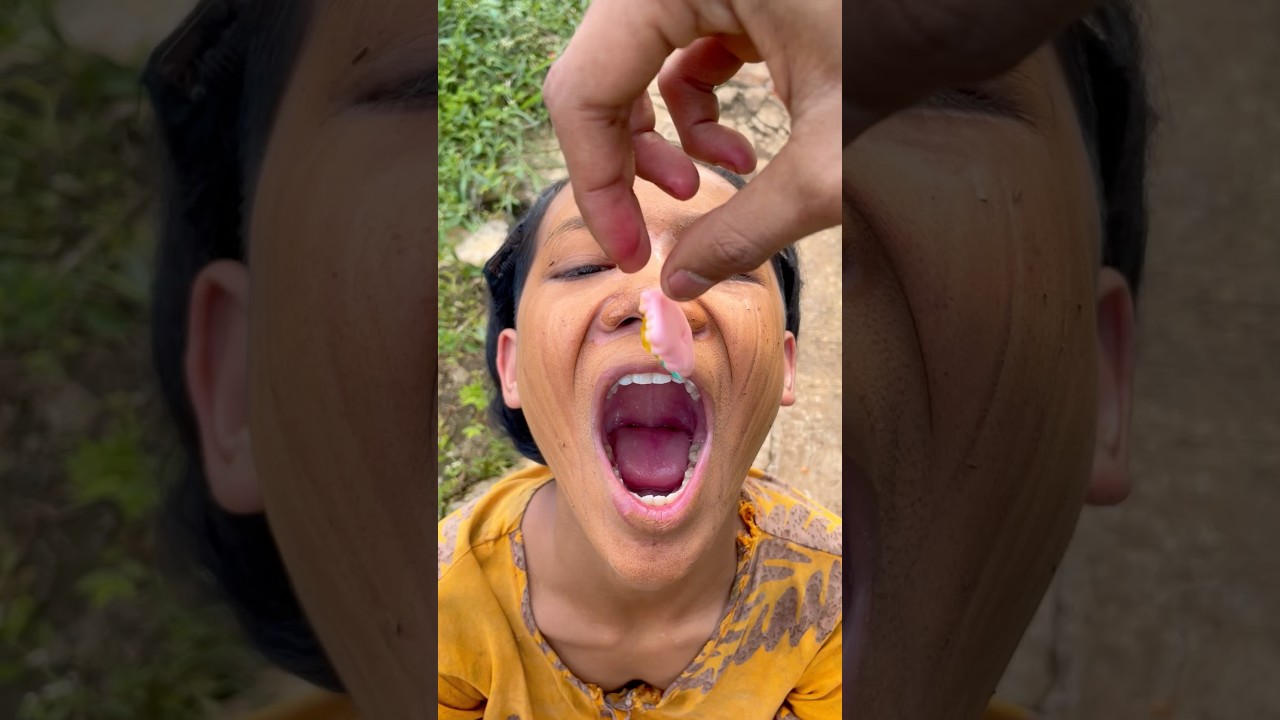 Permen karet dingdong kerasukan ngakak #diy #kreatif #viral #art #craft