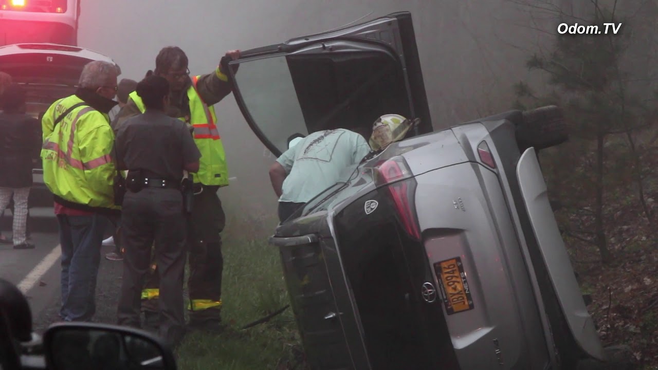 20190503 Rollover Accident in Wurtsboro, NY YouTube