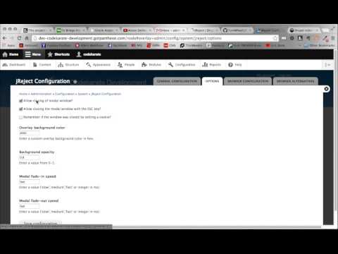 Drupal 7 jReject Module - Daily Dose of Drupal Episode 170