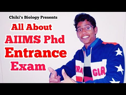 All About AIIMS Phd 2024-25 Entrance exam || Must Watch for all Biological students...By Chiki's Bio