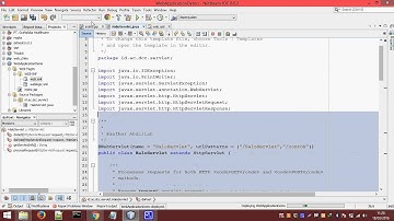 Cara Membuat Servlet Di Netbeans