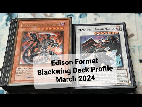 yugioh edison blackwing deck Yu-Gi-Oh! Format Articles Edison Format Blackwing Deck Profile
