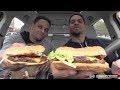 Eating BBQ Bacon WHOPPER® Sandwich @hodgetwins