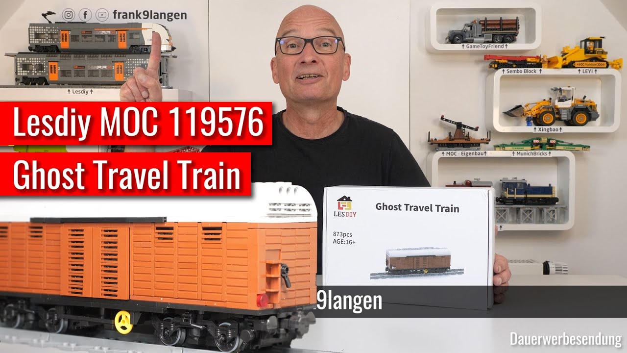 Lesdiy MOC 119576 - Ghost Travel Train