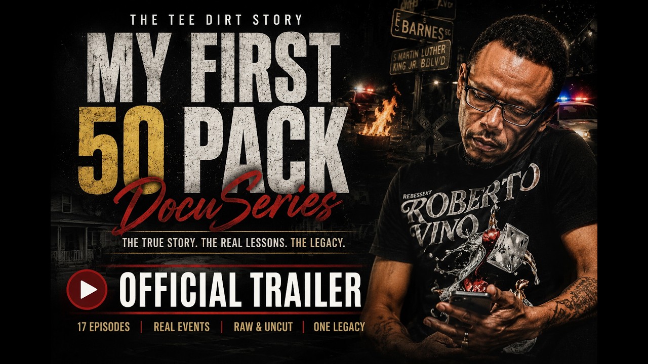 First 50 Pack (DocuSeries Trailer) - The Tee Dirt Story - From crumbs to a brick!
