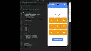Flutter Dart + Provider = Tic tac toe game