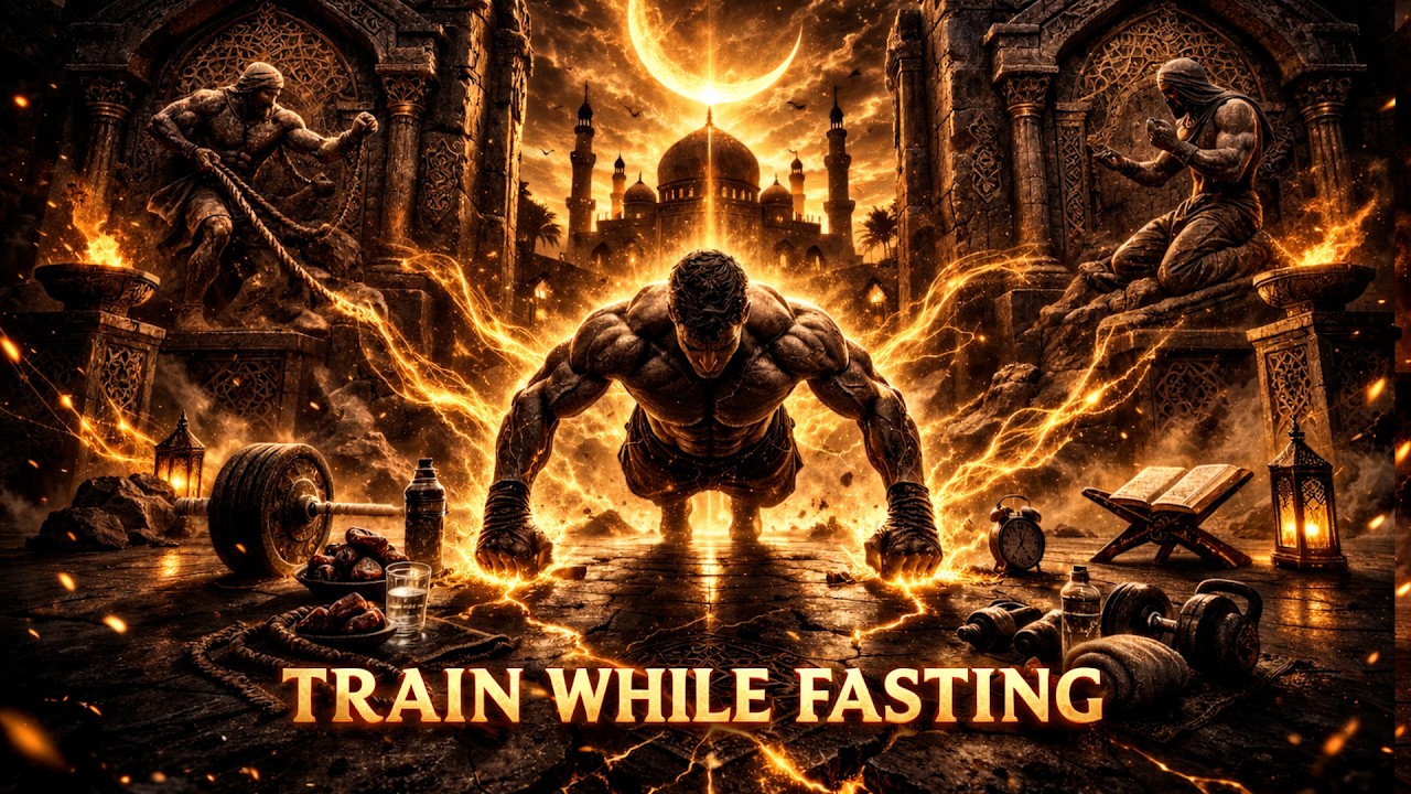 Ramadan Metalcore Workout 2026 🔥 Powerful Arabic Hijaz Instrumental for Fasting Motivation