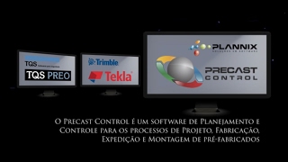 Integração Precast Control / TQS / TEKLA para pré-fabricados de concreto
