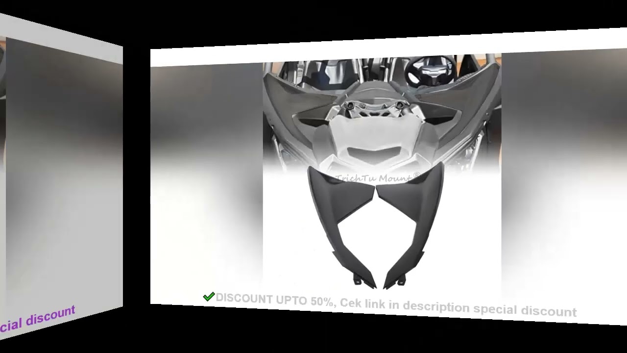 UTV/ATV Accessories Front Decorating Fender For Can-Am Maverick X3 MAX DPS 4x4 Turbo R XMR XRC 2017-