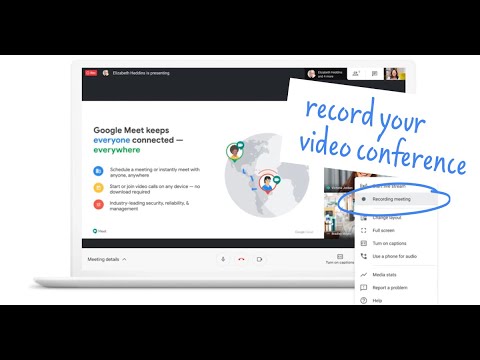 Video How do I record a Google Meet video conference? |... - youtube