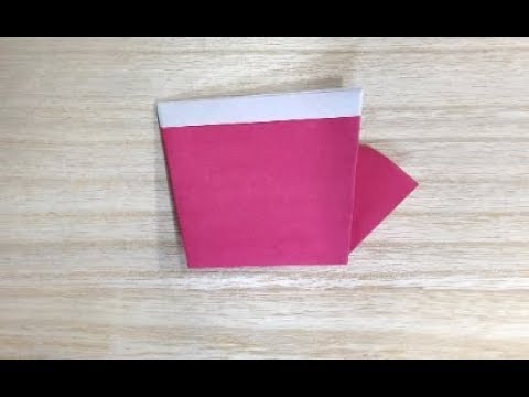 カップの折り方 簡単折り紙レッスン Youtube