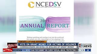 Clark County Commissioners discuss victims of violence