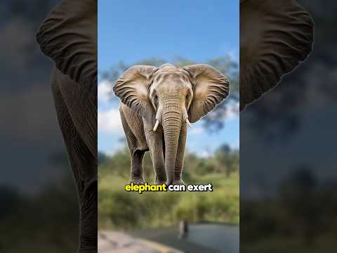 Elephant vs. Tree The Ultimate Strength Test