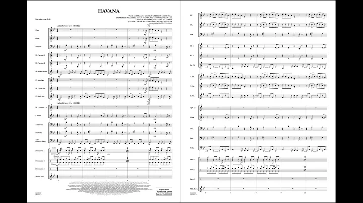 Havana arranged by Matt Conaway