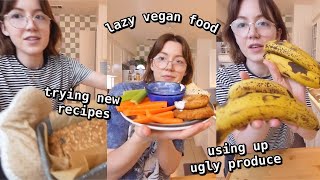 What I’ve been eating lately vegan  using what I have ✨