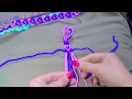 DIY Friendship bracetet ,HEART easy to follow step by step