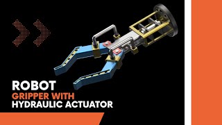 Robot Gripper with Hydraulic Actuator II