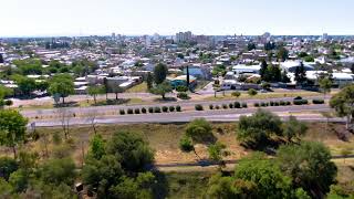 VISTA AERA DEL SECTOR SUR DE LA CIUDAD DE SAN LUIS - ARGENTINA - DRONE. 2