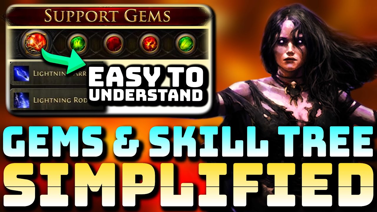 Poe Support PATH OF EXILE 2 - SUPPORT GEMS & SKILLS EXPLAINED EASILY FOR NEW ...
